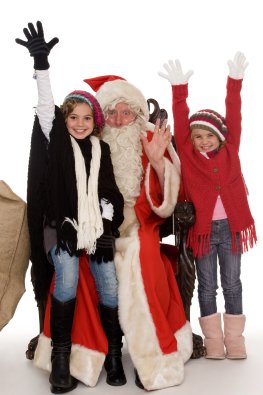 Adventszeit - Die Kinder freuen sich auf den Nikolaus