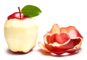 Apfelschalen enthalten Flavonoide die den Blutdruck senken