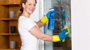 Frühjahrsputz - beim Fenster putzen verliert man 83 Kcal
