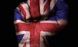 Das British Empire - die Union Jack Flagge