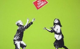Legaler Bilderklau: "No Ball Games" von Banksy ist 12.000 Euro wert