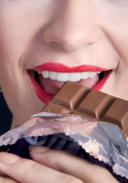 Die erste fettarme Schokolade mit wenig Kalorien
