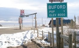 Die Kleinstadt Buford im Bundesstaat Wyoming wurde versteigert