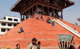 Durbar-Square in Kathmandu, Nepal