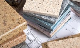 Granitküche - eine Auswahl von Granitplatten