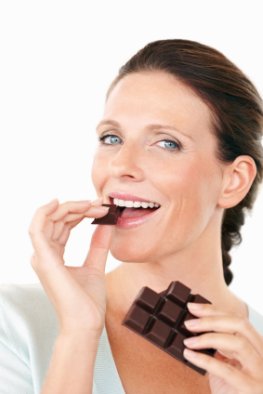 Maltit in Schokolade hilft dem Darm und der Verdauung.
