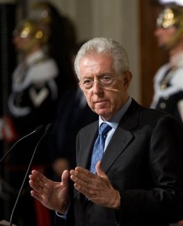 Präsident Mario Monti hat die Ferienhaussteuer in Italien eingeführt