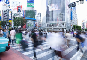 Rush Hour in Tokio