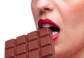 Schokolade essen