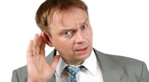 Schwerhörigkeit vermindertes Hörvermögen