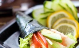 Sushi mit Surimi