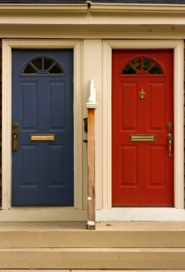 Umfrage: Menschen mit einer roten Haustüre sind am glücklichsten
