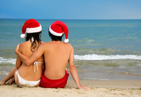 Romantisches Weihnachten zu zweit im Urlaub