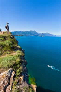 Wunderschöne Aussicht - Wandern am Gardasee