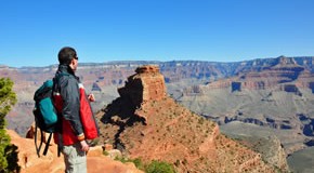 Wunderschöner Ausblick über den Grand Canyon